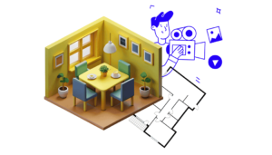 Ayka builds 3D interior Design